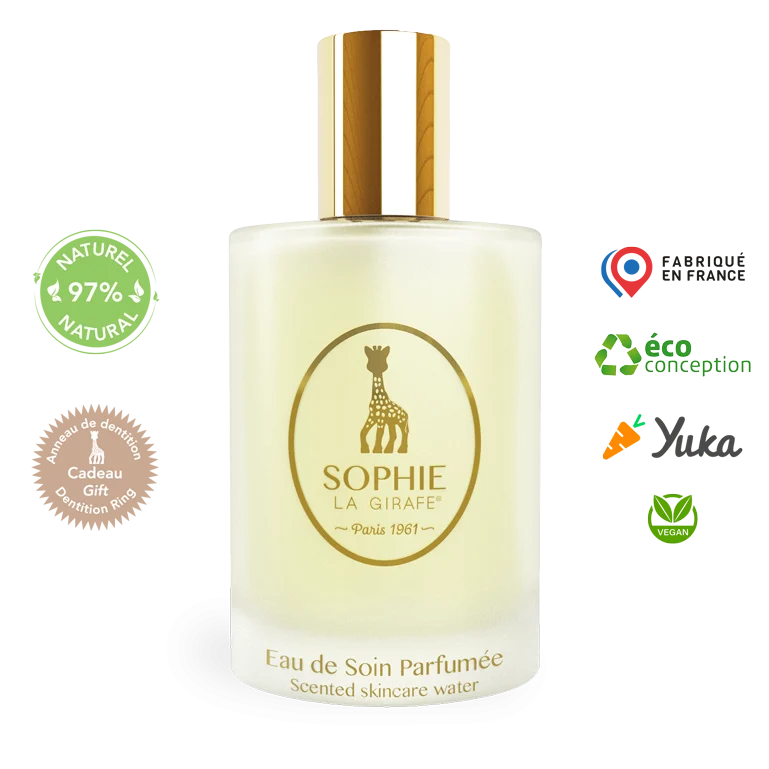 Nước hoa em bé sophie la girafe eau de soin parfumee