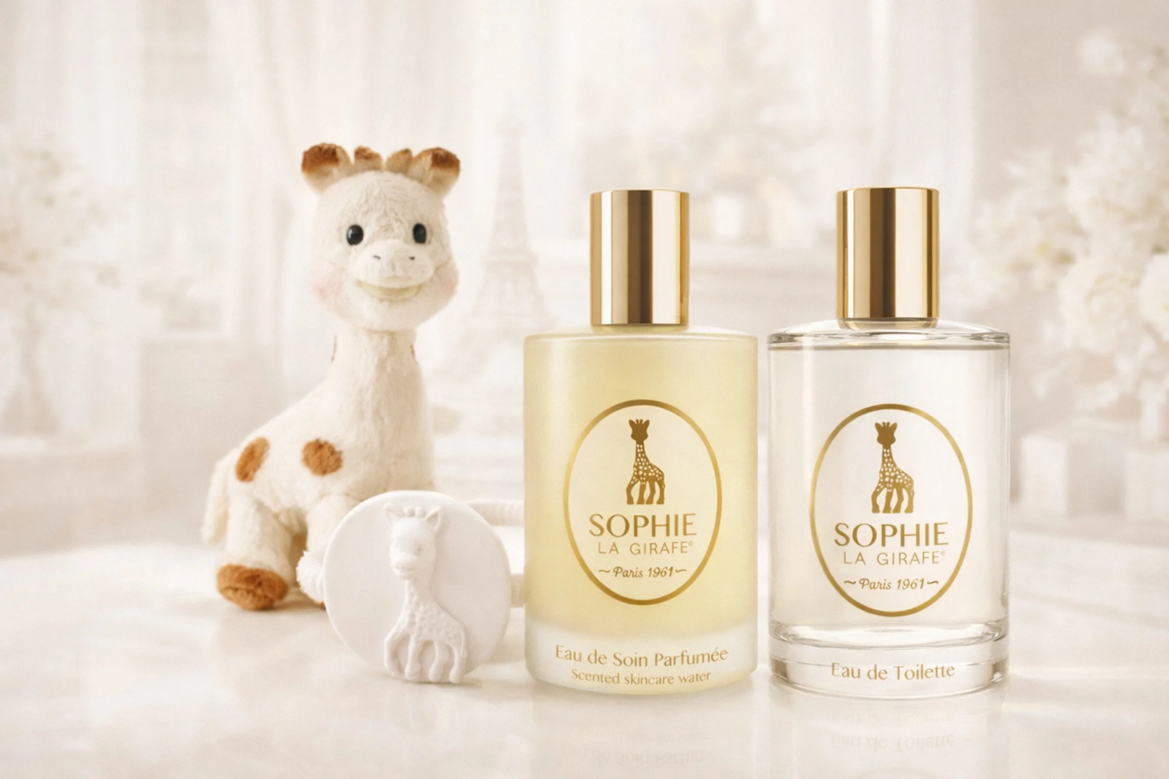 Banner nước hoa em bé Sophie La Girafe